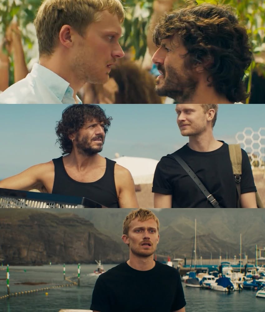 The two protagonists in An Island Away From You